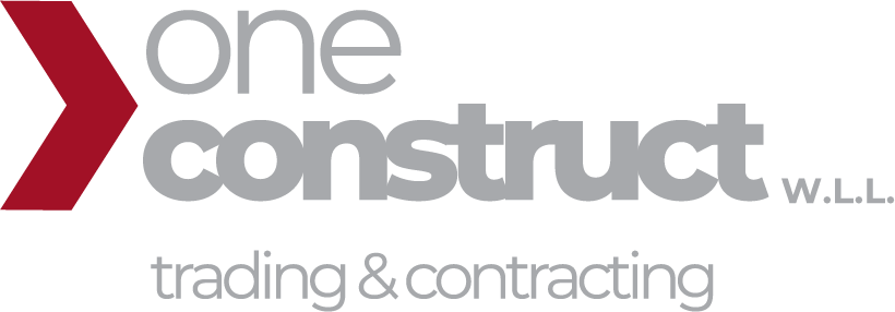 One construct Logo Medium Gray Text