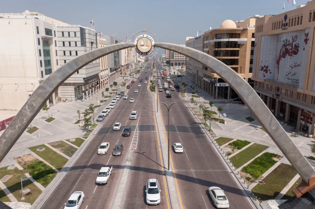 Corniche central doha beautification project gallery