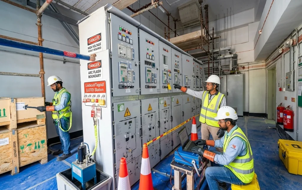 Switchgear Installation and Testing Project Gallery